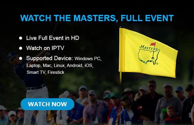 Masters Golf 2022 Live Online UK