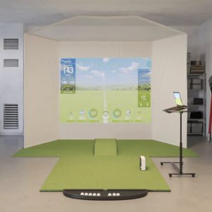 Skytrak Retractable Golf Simulator Package