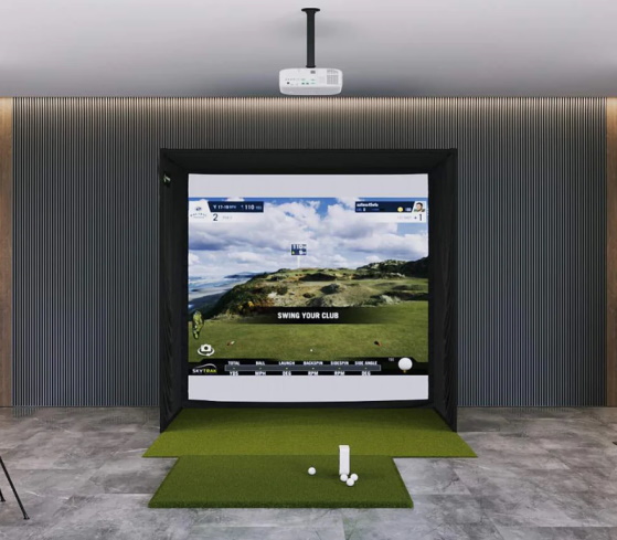 Skytrak Sig8 Golf Simulator Package