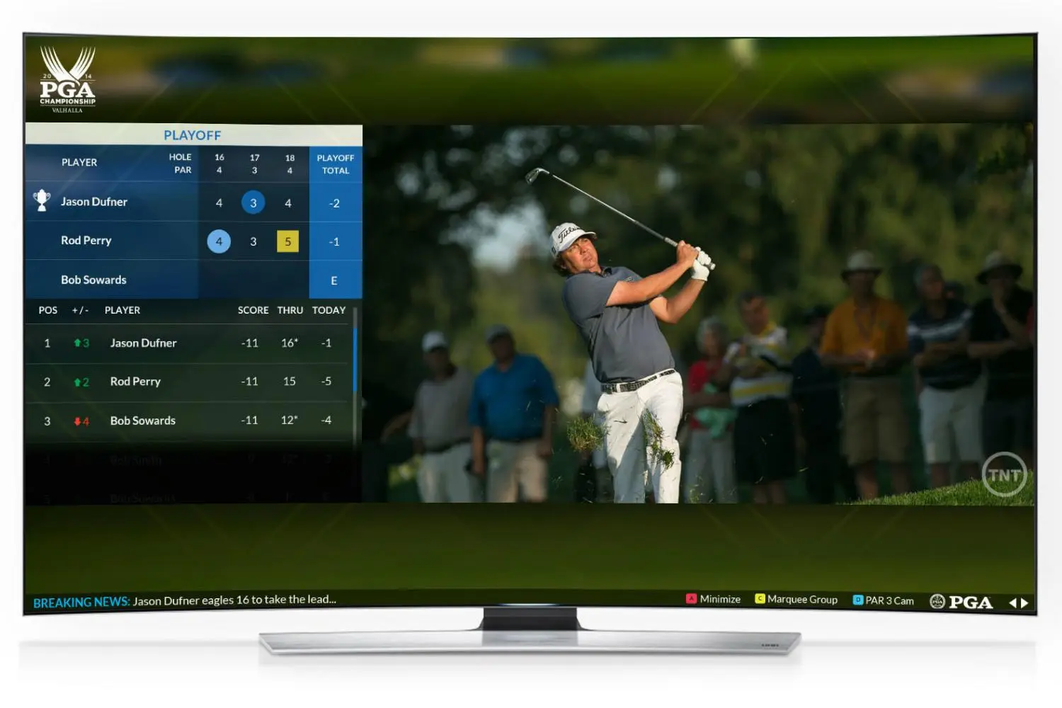 PGA Championship Live on Samsung Smart TV